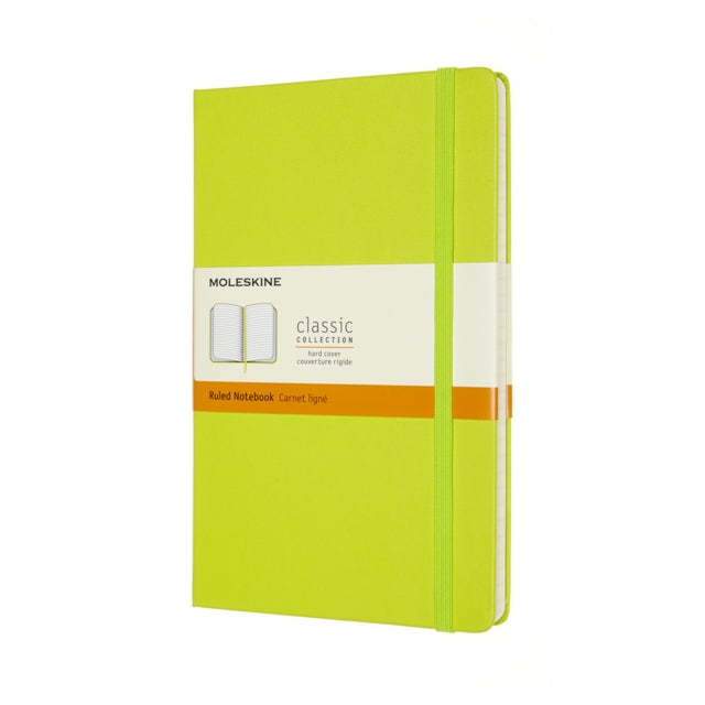 Moleskine Large Ruled Hardcover Notebook Yellow