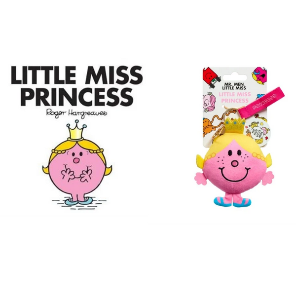 Little Miss Princess Keychain and Book Gift Set