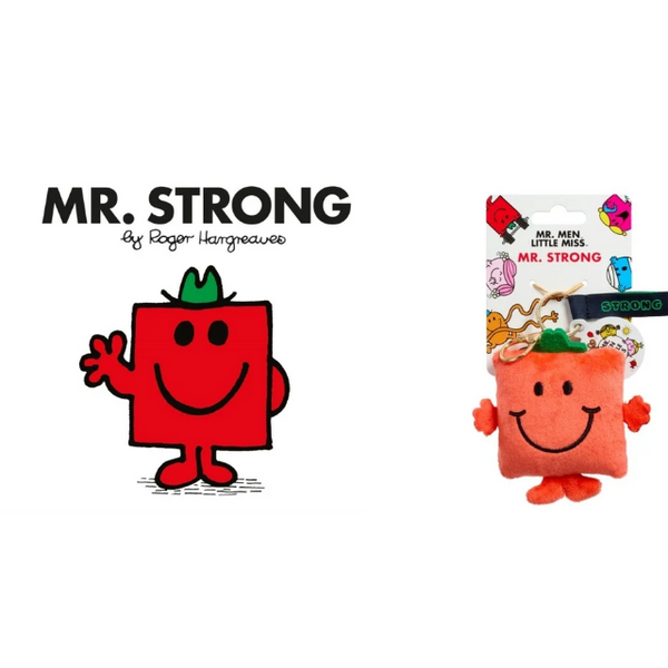 Mr Strong Keychain and Book Gift Set