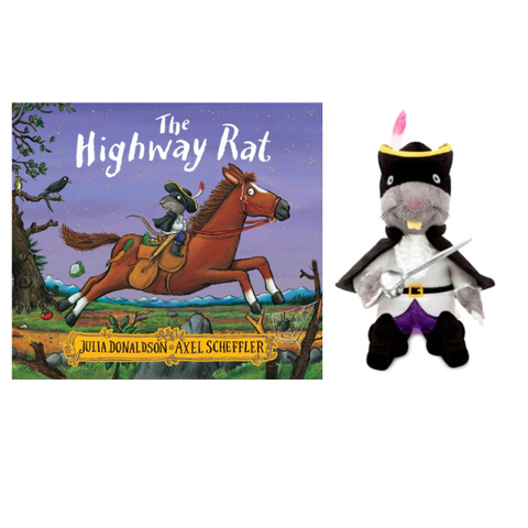 Highway Rat Book and Toy Gift Set