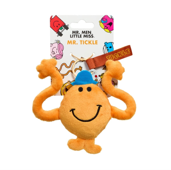 Mr Tickle Keychain, Book and Cushion Gift Set