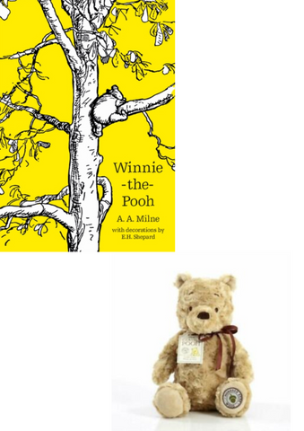 Winnie The Pooh Book and Classic Winnie the Pooh Soft Toy Gift Set