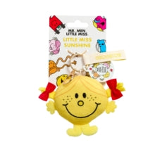 Little Miss Sunshine Keychain, Book and Cushion Gift Set