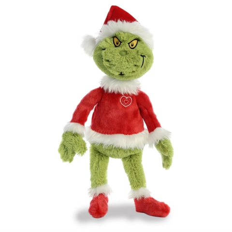 Christmas Grinch Santa Plush Toy