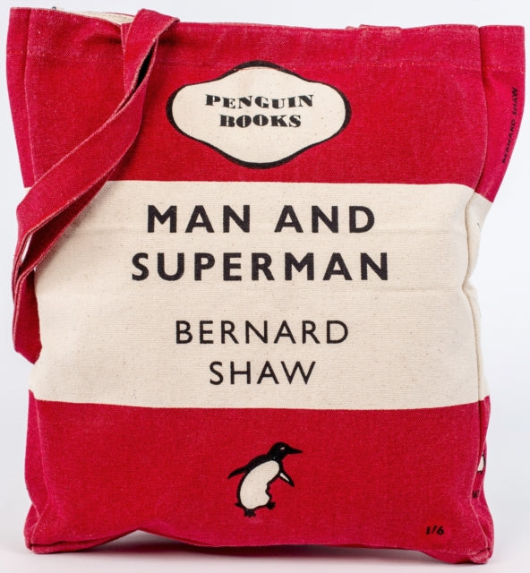 Penguin Man and Superman Book Bag