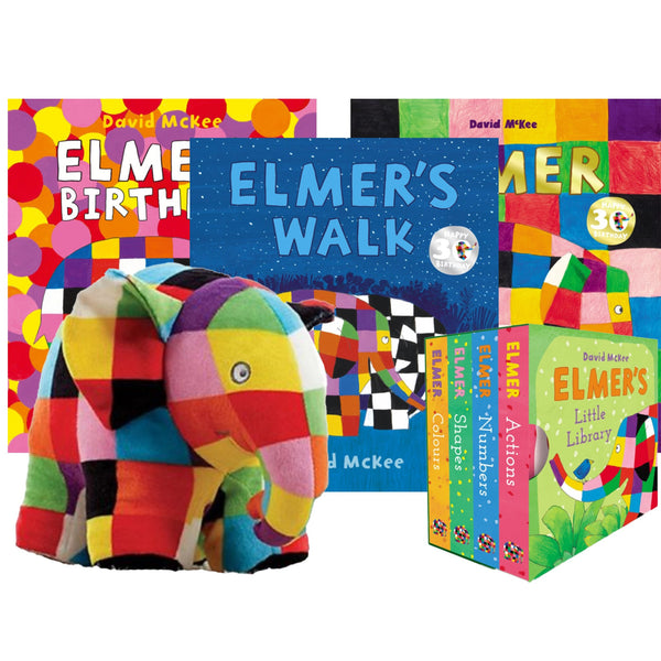 Elmer Elephant Playtime Gift Set