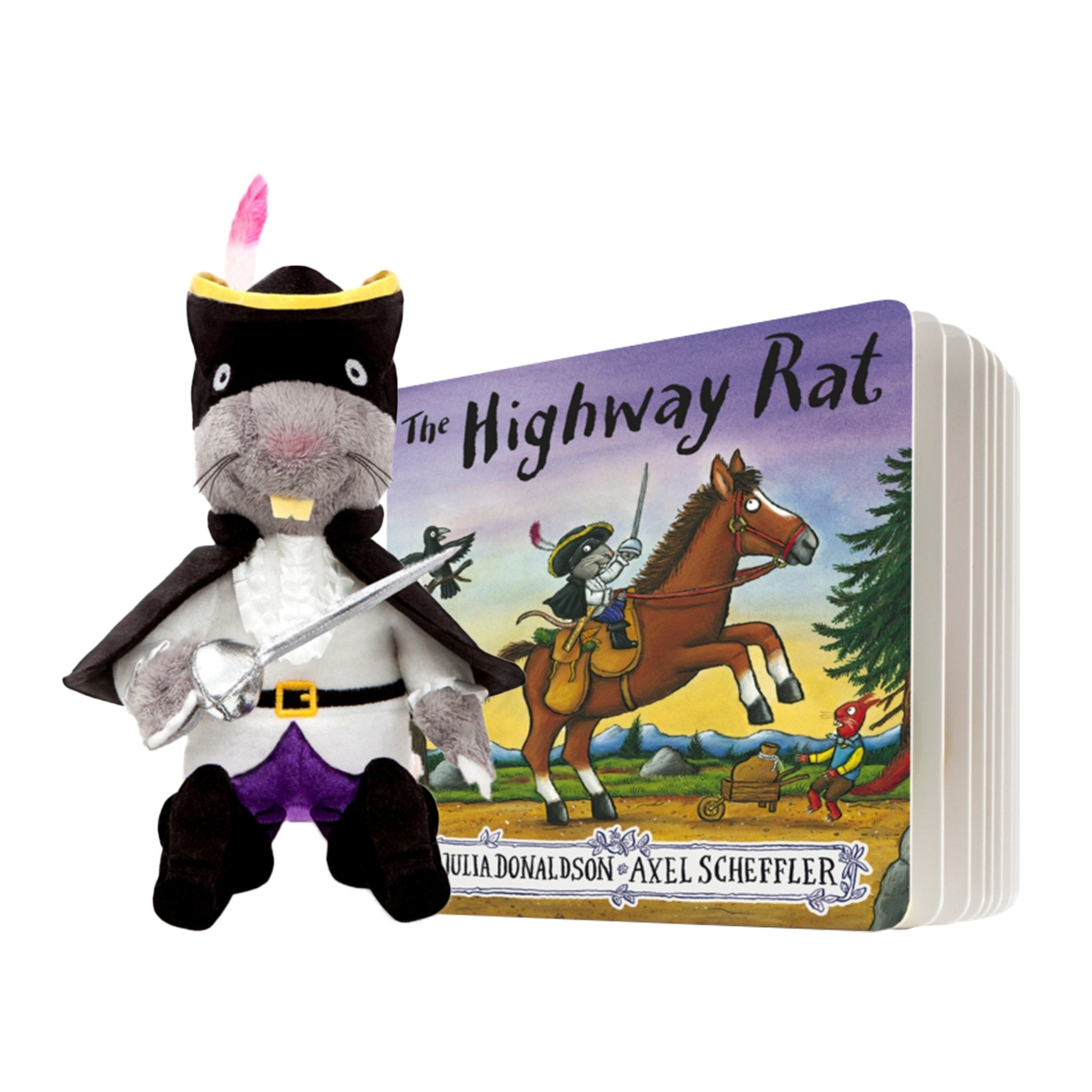 Highway Rat Book and Toy Gift Set Little Leopard Coffee Club